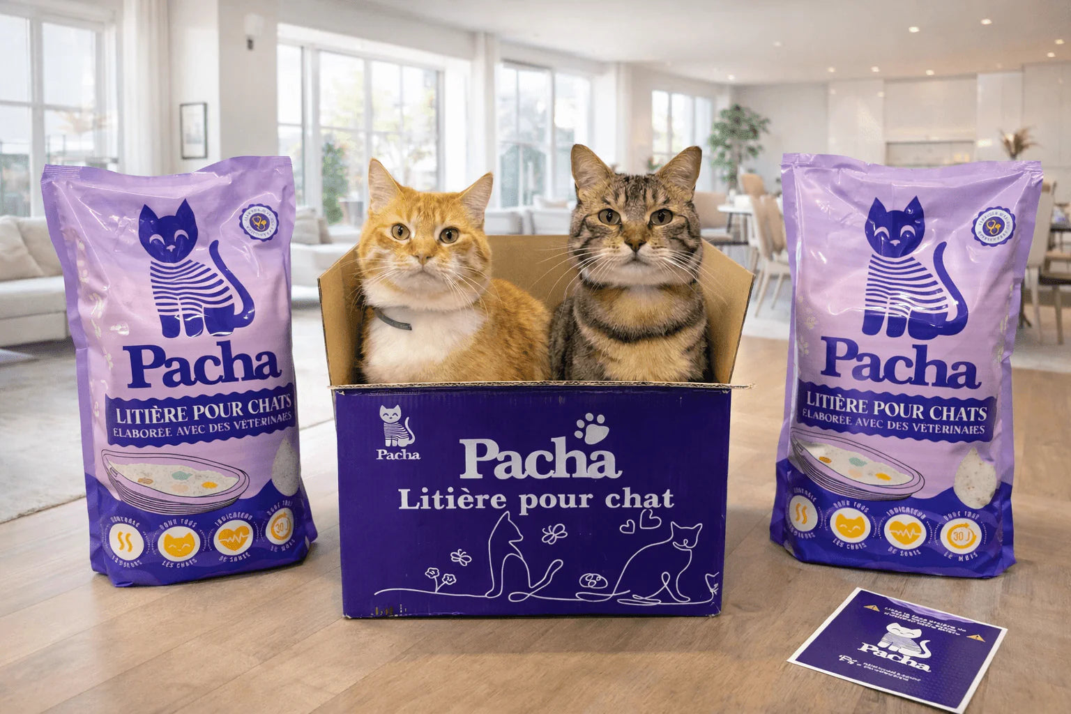 La litière préférée des Français